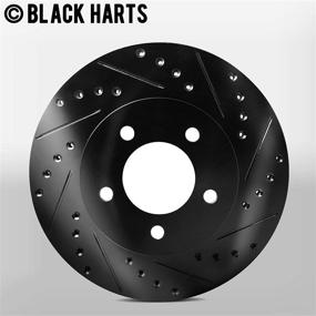 img 3 attached to 🚗 Hart Brakes Front Rear Brakes and Rotors Kit - Premium Quality Brake Pads and Rotors for Chrysler Aspen, Dodge Durango, and Ram 1500 (2006-2018)