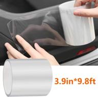 yswy car door edge guard: transparent protector for anti-collision, door sill, and rear bumper | universal fit for most cars - 10cmx3m логотип