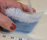 img 1 attached to Lint-Free Swabs For Cleanroom And PCB Board Cleaning (200Pcs, 3.2Mm Head Width, Spear Shape Pointed Tips, Blue) - Multi-Purpose Microfiber Swabs For Inkjet Printers And More - AAwipes review by Jason Martinez