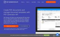 img 1 attached to PDF Generator API review by Kyle Hood