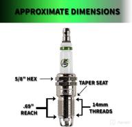 e3 spark plugs e3.44 automotive spark plug: enhanced performance, 4.75 inch - pack of 1 логотип