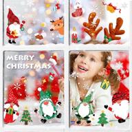 christmas snowflake stickers decorations reindeer home decor best: window treatments logo