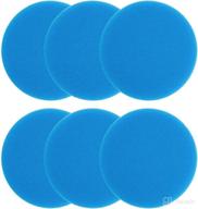 🔘 round rv ac filter (6 pack) - replacement for 5.25" diameter air duct filters - rv air conditioner filter logo