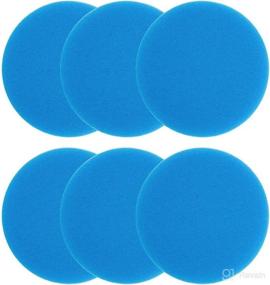 img 4 attached to 🔘 Round RV AC Filter (6 Pack) - Replacement for 5.25" Diameter Air Duct Filters - RV Air Conditioner Filter