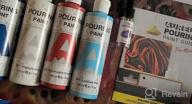 img 1 attached to Create Stunning Artwork With AUREUO'S High Flow Acrylic Pouring Paint Set - Includes 4 Colors And Silicone Oil For Vibrant Results On Canvas, Rock, Ceramic, Wood, Glass And More! review by Chris Bhatia
