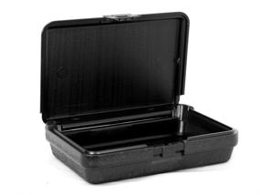 img 4 attached to 📦 Cases By Source B852: Premium Blow Molded Empty Carry Case - Compact, Durable, and Sleek in Black