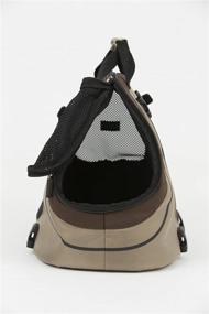 img 2 attached to Emanuele Bianchi Design Infinita Universal Sport Bag/Carrier for Pets: Tan/Brown: Best Features & Quality