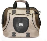 emanuele bianchi design infinita universal sport bag/carrier for pets: tan/brown: best features & quality logo