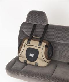 img 3 attached to Emanuele Bianchi Design Infinita Universal Sport Bag/Carrier for Pets: Tan/Brown: Best Features & Quality