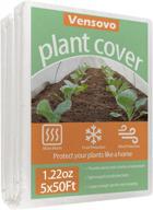 vensovo plant covers freeze protection blanket - 5ft×50ft 1.22oz frost blanket fabric for plant floating row cover and winter protection logo