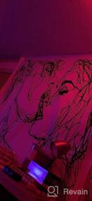 img 5 attached to Ruibo Women/Men Abstract Sketch Art Kiss Lovers Tapestry - черно-белая линия Art Wall Hanging Beach Throw (RB-K-2) 59" X 51