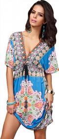 img 4 attached to Stylish And Alluring: Andyshi Women'S Bohemian Beachwear Cover-Up For Hot Summer Days