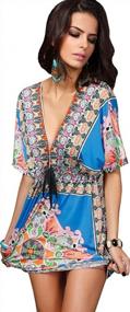 img 2 attached to Stylish And Alluring: Andyshi Women'S Bohemian Beachwear Cover-Up For Hot Summer Days