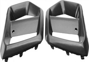 img 3 attached to Upgrade Your Ford Focus RS 2016-2018 With MotorFansClub Front Fog Light Cover - Carbon Fiber Style