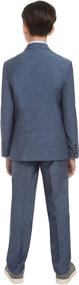 img 1 attached to Calvin Klein Patterned Blazer Jacket Boys' Clothing ~ Suits & Sport Coats