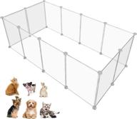 🐾 portable pet playpen for small animals: ideal fence yard for guinea pigs, bunnies, ferrets, mice, hamsters, hedgehogs, puppies, and turtles логотип