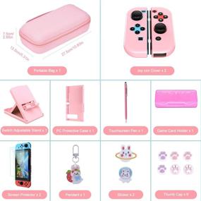 img 3 attached to Get The Perfect Bundle For Your NS Switch: 18 Essential Accessories Packed In One!