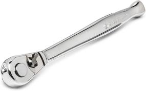 img 1 attached to 60 Tooth Quick Release Teardrop Ratchet - Crescent CRW0N, 1/4" Drive With 6 Inch Handle