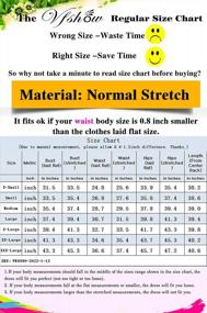 img 1 attached to VFSHOW Womens Pleated Crew Neck Tie Waist Slim Wear To Work Office Party Bodycon Pencil Dress