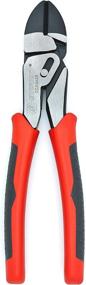 img 4 attached to Crescent 8" Diagonal Compound Action Dual Material Cutting Plier - CCA5428 , Red