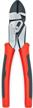 crescent 8" diagonal compound action dual material cutting plier - cca5428 , red logo