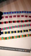 img 1 attached to Create Vibrant Bracelets With A 4,600 Piece Multi-Colored Pony Bead Set By INSCRAFT review by John Ruelas