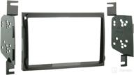 📻 black double din installation kit for 2007-up hyundai elantra vehicles by metra - model 95-7326 логотип