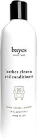 img 4 attached to 🛋️ Bayes High Performance Non Toxic Leather Upholstery Cleaner and Conditioner - 16 oz - Prevents Drying, Cracking or Fading of Leather Couches, Car Seats, Shoes, Purses - Premium Quality