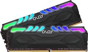 img 4 attached to Black Owl Aura Sync RGB DDR4 RAM 16GB (2X8GB) - 2666 MHz CL19 1.2V UDIMM Desktop Memory With 288-Pin (MD4U0826190BHJDA)