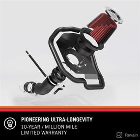 img 3 attached to 🚀 High Performance K&amp;N Cold Air Intake Kit: Enhance Horsepower for 2005-2009 FORD (Mustang) - Compatible 69-3522TP