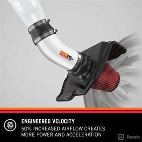 img 2 attached to 🚀 High Performance K&amp;N Cold Air Intake Kit: Enhance Horsepower for 2005-2009 FORD (Mustang) - Compatible 69-3522TP