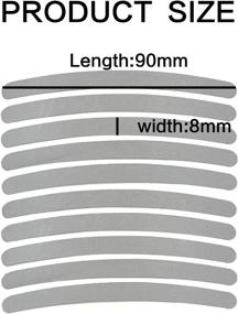 img 3 attached to Светоотражающие универсальные наклейки для защиты от царапин для мотоциклов