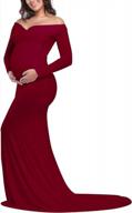 capture forever: облегающее платье для беременных justvh с перекрестным вырезом для потрясающих фотосессий логотип