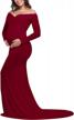 capture forever: justvh fitted cross-front maternity gown for stunning photoshoots logo