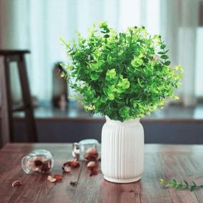 img 1 attached to Transform Your Garden With 24-Pack UV-Resistant Artificial Greenery By HATOKU