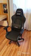 img 2 attached to 🎮 AKRACING Premium Gaming Computer Chair - Black 2, Imitation Leather Upholstery review by Barbara Knap ᠌