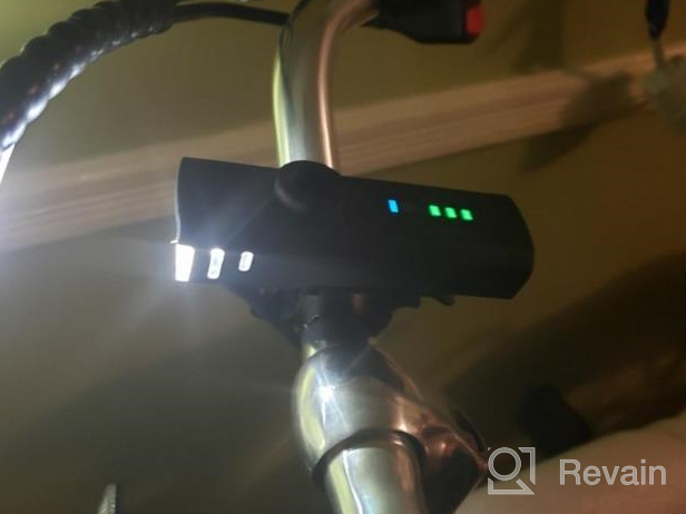 img 1 attached to 400 Lumen Super Bright LED Bike Front & Back Light Set - USB Rechargeable, Fits All Bicycles For Cycling Safety review by John Butler