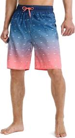 img 3 attached to Stay Cool And Comfortable - Nonwe Men'S Quick-Dry Beach Board Shorts With Mesh Lining
