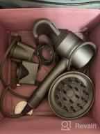 img 3 attached to 💨 iHair-1600 Super Hair Dryer: Professional 1600W Dryer with 3 Modes, 5 Magnetic Nozzles, Air Ionization - Gray review by Anastazja Simiska ᠌