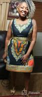 img 1 attached to Stand Out At Your Next Party In SHENBOLEN'S African Print Dashiki Dress review by Kenny Loeslein