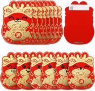 36 pcs 2023 chinese new year red envelopes - 3d cute bunny hong bao for spring festival, lunar new year & birthday wedding! logo