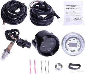 img 4 attached to 🔍 High-Precision Wideband UEGO Air/Fuel Ratio Gauge Kit with AFR Controller, 52mm (2-1/16”) Display and 4.9 LSU Sensor