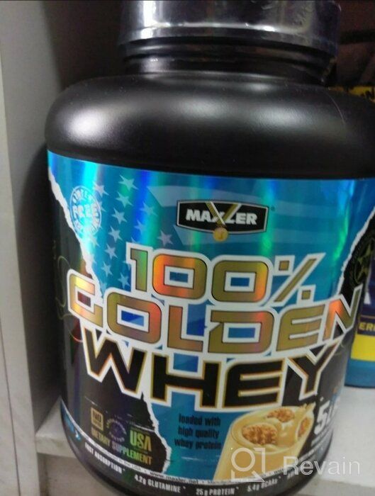 img 1 attached to Maxler Golden Whey Protein - High-Quality 100% Protein Blend with 25g review by Gim Sohyeôn ᠌