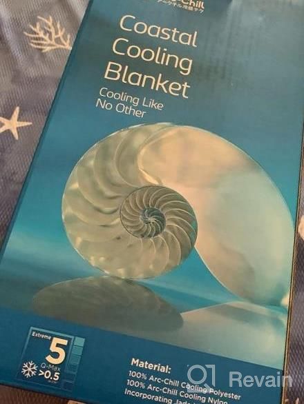 img 1 attached to Elevate Your Sleep Game With Elegear'S Cooling Throw Blanket - Perfect For Hot Sleepers! review by Karen Turner