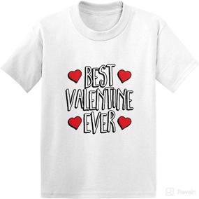 img 4 attached to ❤️ Perfect Valentine's Day Gift: Heart Love Cute Infant/Toddler Cotton Jersey T-Shirt