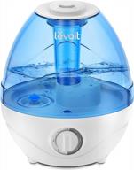 🌬️ levoit 2.4l ultrasonic cool mist humidifier for large bedrooms- quiet operation, auto shut-off, night light- bpa free logo