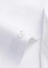 img 1 attached to Men'S French Cuff Dress Shirt Regular Fit Long Sleeve Spread Collar Metal Cufflinks