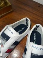 img 1 attached to Nautica Fashion Sneaker Sneaker Dulcie Girls White 2 Girls' Shoes in Athletic review by Pat Allen