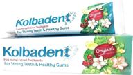 🌿 kolbadent herbal toothpaste: ensuring fresh and healthy breath logo