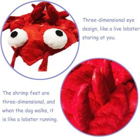 img 1 attached to 🦞 Coppthinktu Halloween Lobster Costume for Dogs - Lobster Dog Costume